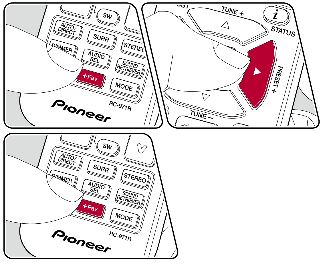 VSX534 Presetting a Radio Station Pioneer Support